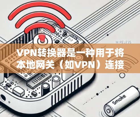 VPN转换器是一种用于将本地网关（如VPN）连接到目标网络的工具。它们可以帮助用户将本地的VPN连接到目标网络，同时允许用户在目标网络上使用本地的VPN功能。以下是几个常用的VPN转换器