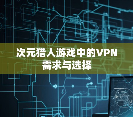 次元猎人游戏中的VPN需求与选择 次元猎人游戏中的VPN需求与选择