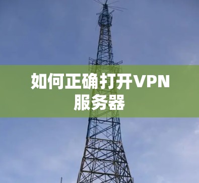 如何正确打开VPN服务器