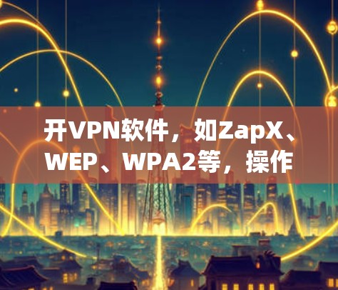 开VPN软件,如ZapX、WEP、WPA2等,操作步骤如下 开VPN软件,如ZapX、WEP、WPA2等,操作步骤如下