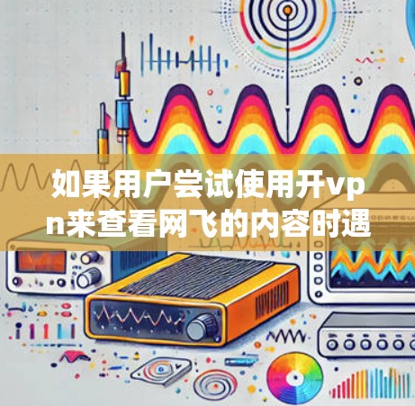 如果用户尝试使用开vpn来查看网飞的内容时遇到了问题，可能是因为以下原因