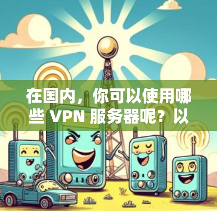 在国内，你可以使用哪些 VPN 服务器呢？以下是一些常见的国内 VPN 服务和服务器