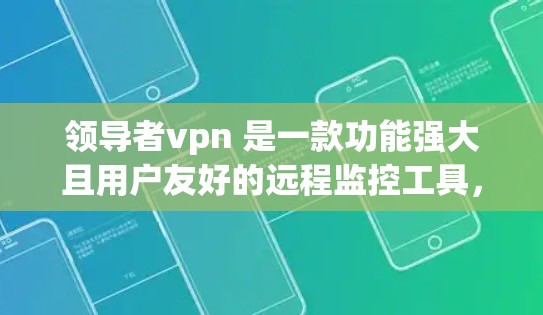 领导者vpn 是一款功能强大且用户友好的远程监控工具,适合需要实时监控设备和网络状态的用户。它提供实时监控、设备管理、安全检查和分析功能,适合个人用户、企业用户和教育机构等 领导者vpn 是一款功能强大且用户友好的远程监控工具,适合需要实时监控设备和网络状态的用户。它提供实时监控、设备管理、安全检查和分析功能,适合个人用户、企业用户和教育机构等
