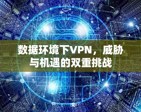 数据环境下VPN，威胁与机遇的双重挑战