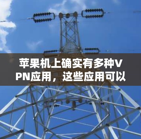 苹果机上确实有多种VPN应用，这些应用可以帮助用户在苹果设备上进行VPN访问。以下是苹果机上常见的VPN应用及使用情况