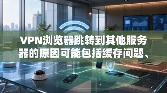 VPN浏览器跳转到其他服务器的原因可能包括缓存问题、网络连接问题、配置问题以及浏览器的安全措施被篡改。为了解决这些问题,可以采取以下步骤 VPN浏览器跳转到其他服务器的原因可能包括缓存问题、网络连接问题、配置问题以及浏览器的安全措施被篡改。为了解决这些问题,可以采取以下步骤