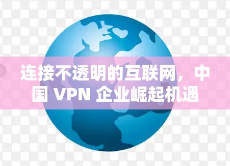 连接不透明的互联网，中国 VPN 企业崛起机遇