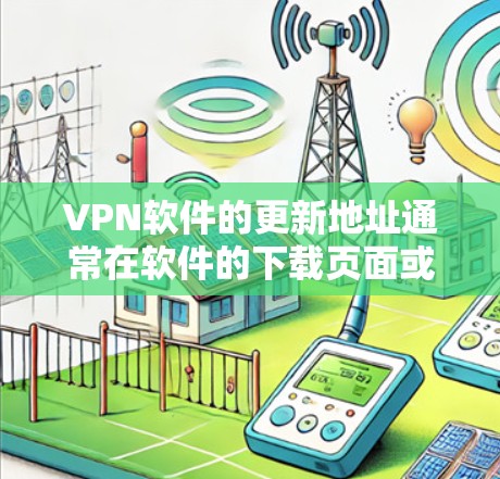 VPN软件的更新地址通常在软件的下载页面或更新中心中，但具体的更新信息需要通过软件本身的官方网站或官方渠道获取。以下是一些推荐的VPN软件及其更新地址